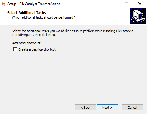 Install Wizard Step 5 - Create Shortcuts
